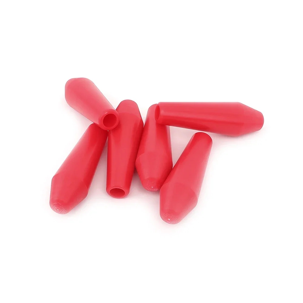 Puntas de flecha romas de nailon para tiro con arco, eje de flecha de 8mm de diámetro exterior para práctica de juego, accesorios de tiro - imagen 3