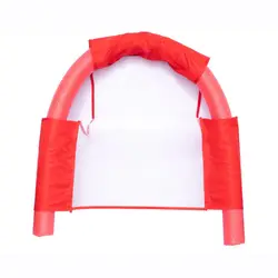Tumbona flotante reclinable para piscina – Hamaca inflable de PVC