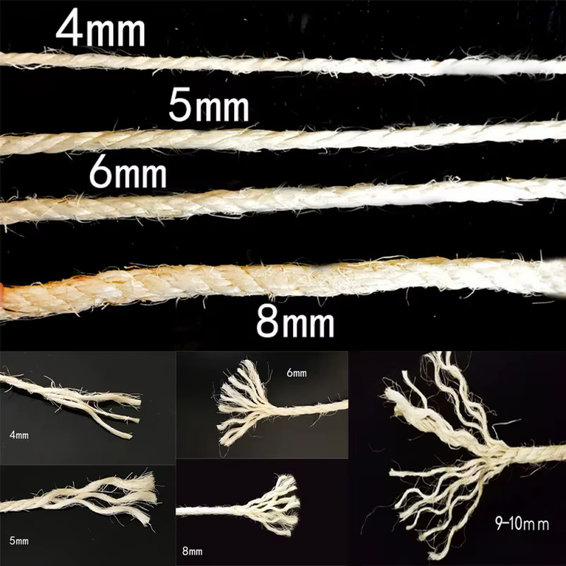 Cuerda de sisal para rascador uñas, repuesto natural - imagen 4