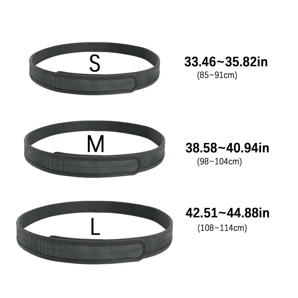 Cinturón interior táctico, nuevo logotipo, sello de cintura, cinturón interior de rebaba, cinturón interior de servicio - imagen 3