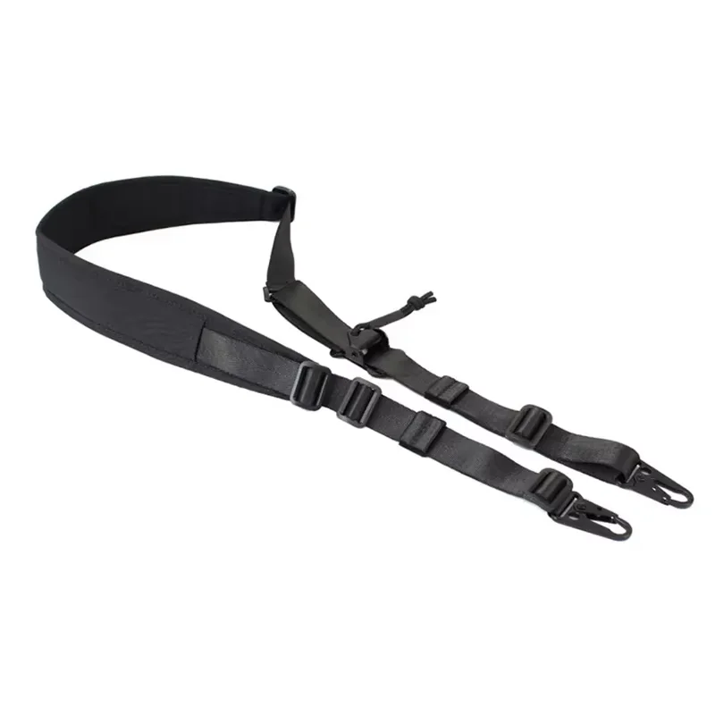 Eslinga táctica para Rifle de caza, equipo de tiro Modular de combate acolchado extraíble de 2 puntos, accesorios de correa MC para caza al aire libre - imagen 5