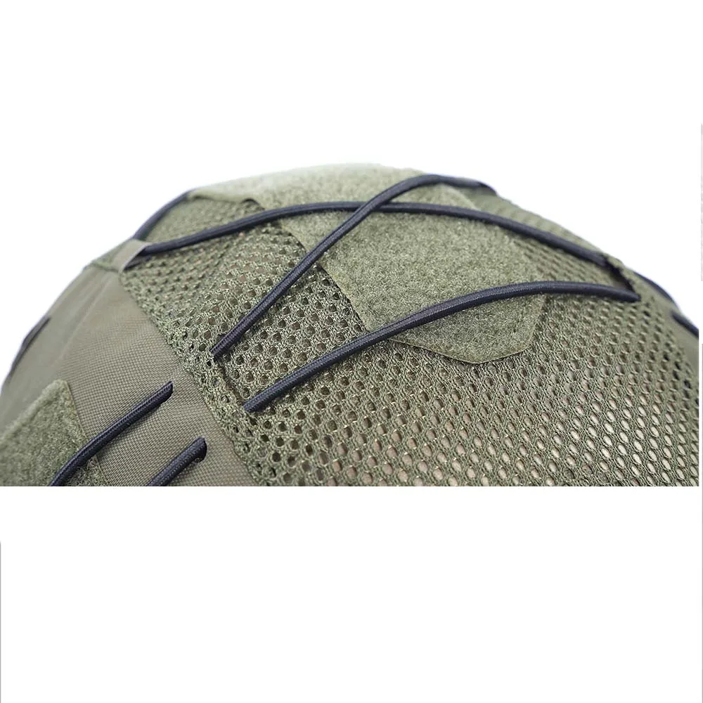 Cubierta de casco de corte alto, tela para casco táctico de caza al aire libre - imagen 4
