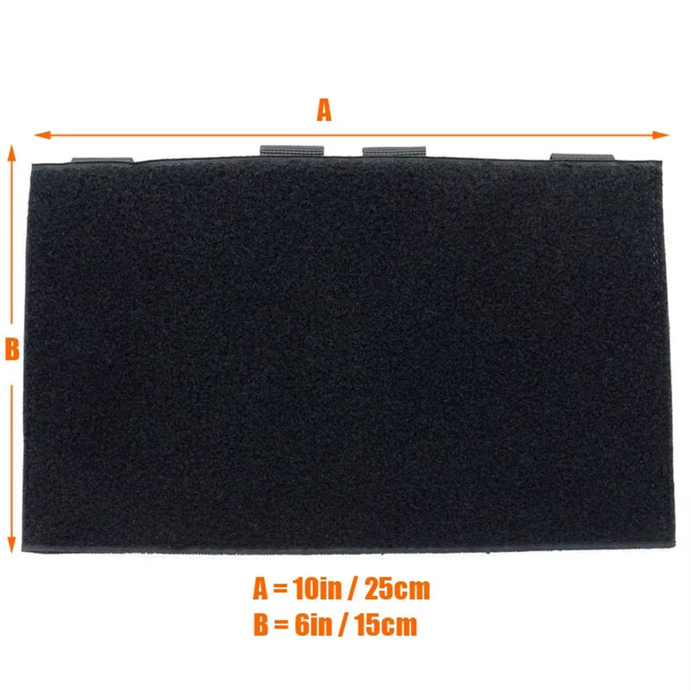 Panel táctico MOLLE con velcro para insignias de moral - imagen 3