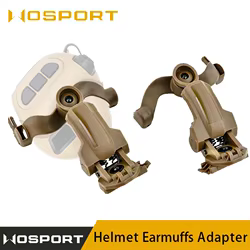 Adaptador de riel para casco OPS CORE ARC/Wendy M-LOK, soporte para auriculares para casco, adecuado para accesorio de Base de montaje en riel para casco