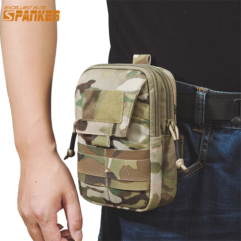 Riñonera Táctica MOLLE EXCELLENT ELITE - Vista principal del organizador EDC