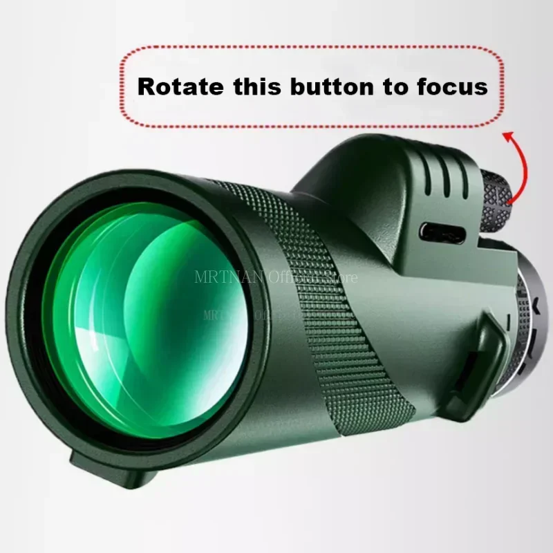 Telescopio monocular BAK4 de largo alcance con trípode - imagen 5