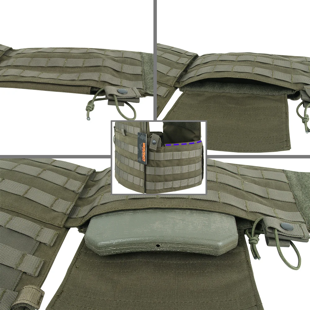 Chaleco táctico con bolsa para revistas, chaleco de caza, equipo de juego CS - imagen 5