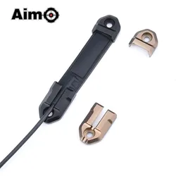Interruptor remoto Wadsn ST07 M-Lok Keymod para linterna táctica