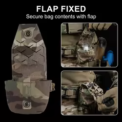 Bolsa táctica SPUD para revistas MOLLE - Camuflaje