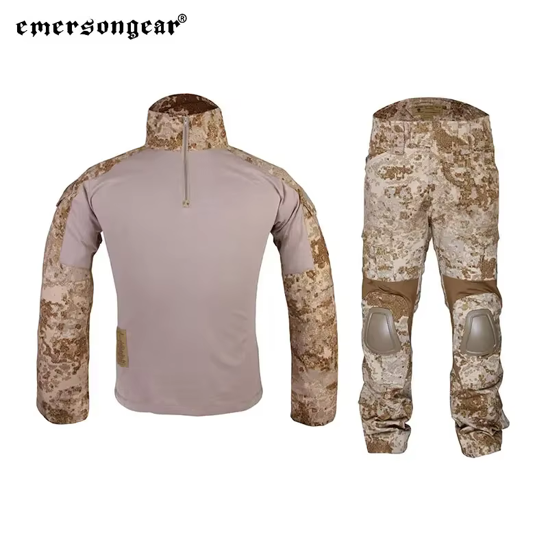Emersongear Gen2 camisas de combate pantalones traje de entrenamiento táctico uniforme conjunto ropa Airsoft caza senderismo deportes al aire libre SS - imagen 2