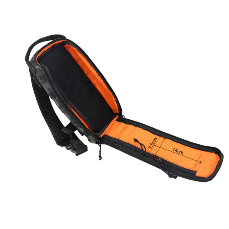 Mochila táctica multifuncional para el pecho, bolsa para deportes al aire libre de gran capacidad para ciclismo, senderismo - imagen 4