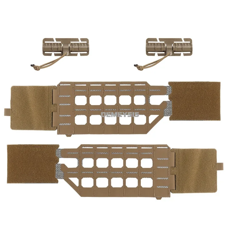 Kit de hebilla de chaleco táctico, chaleco de caza Airsoft de extracción rápida, faja, hebilla ligera, chalecos de Paintball, accesorios - imagen 3