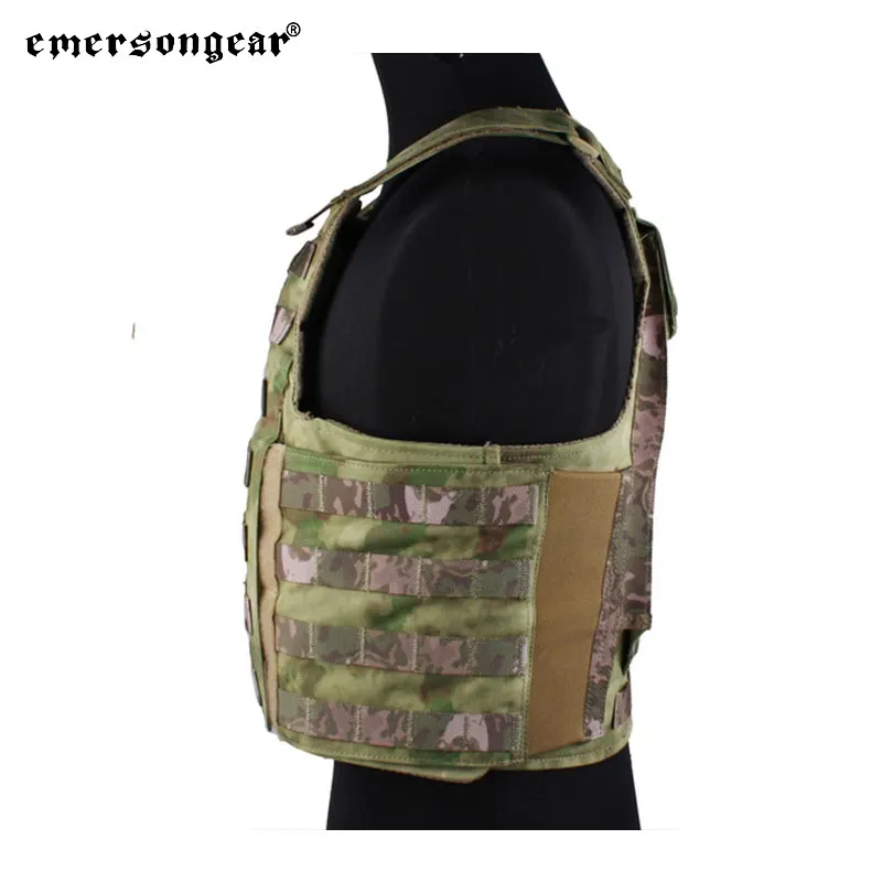 Emersongear para chaleco táctico PROTECH, armadura corporal de Airsoft con sello azul marino, portador de placa de caza Molle, equipo protector de nailon EM2983 - imagen 4