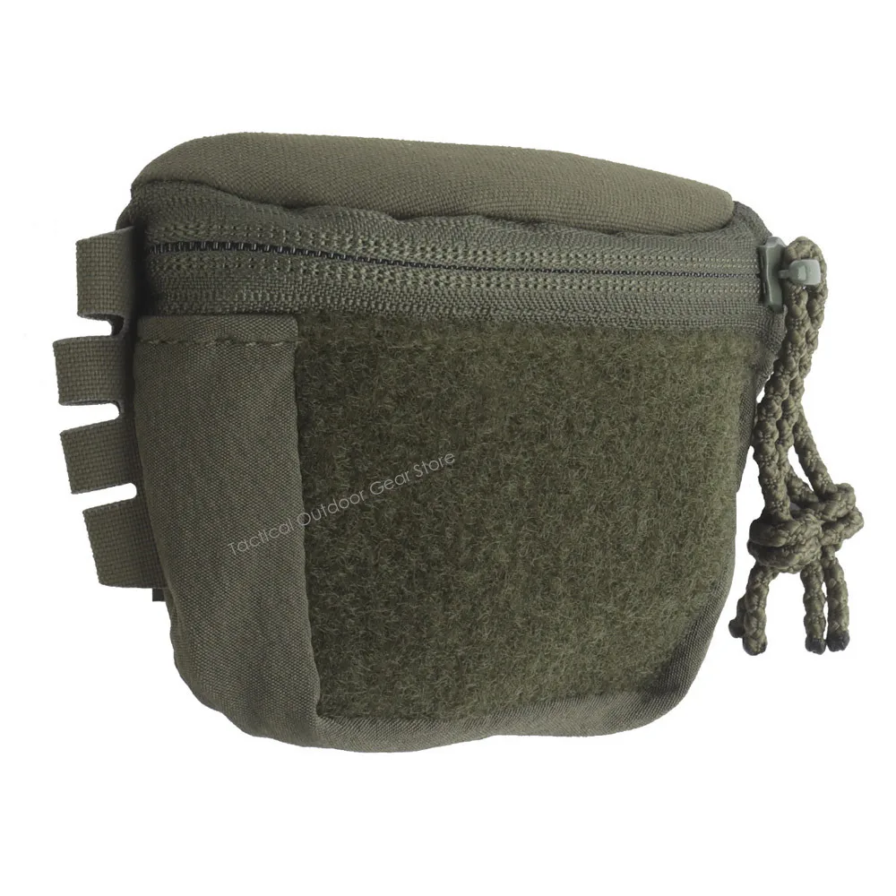 Bolsa trasera para casco táctico, bolsa para batería cerebral, gancho y bucle, caja de batería NVG, bolsillo de almacenamiento, accesorios de equipo de caza, estilo SC - imagen 4