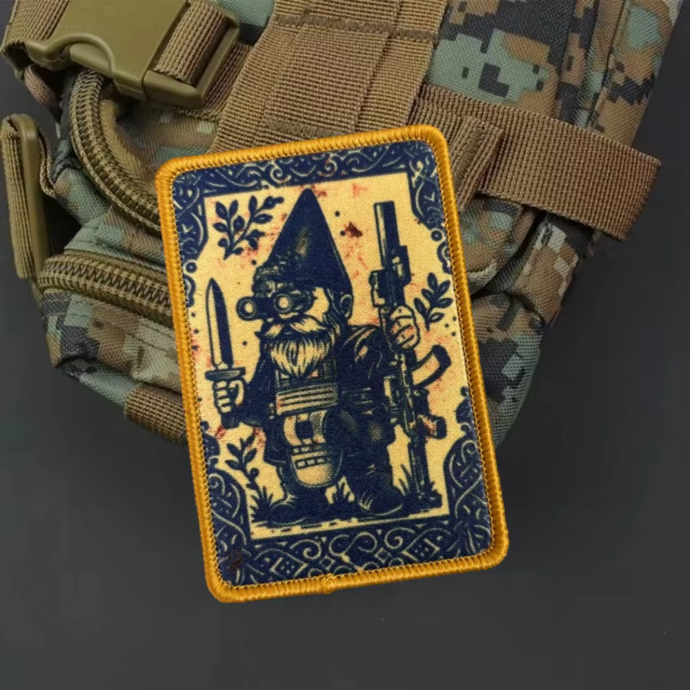 Parche táctico Gandalf MOLLE para ropa y mochila – insignia militar - imagen 5