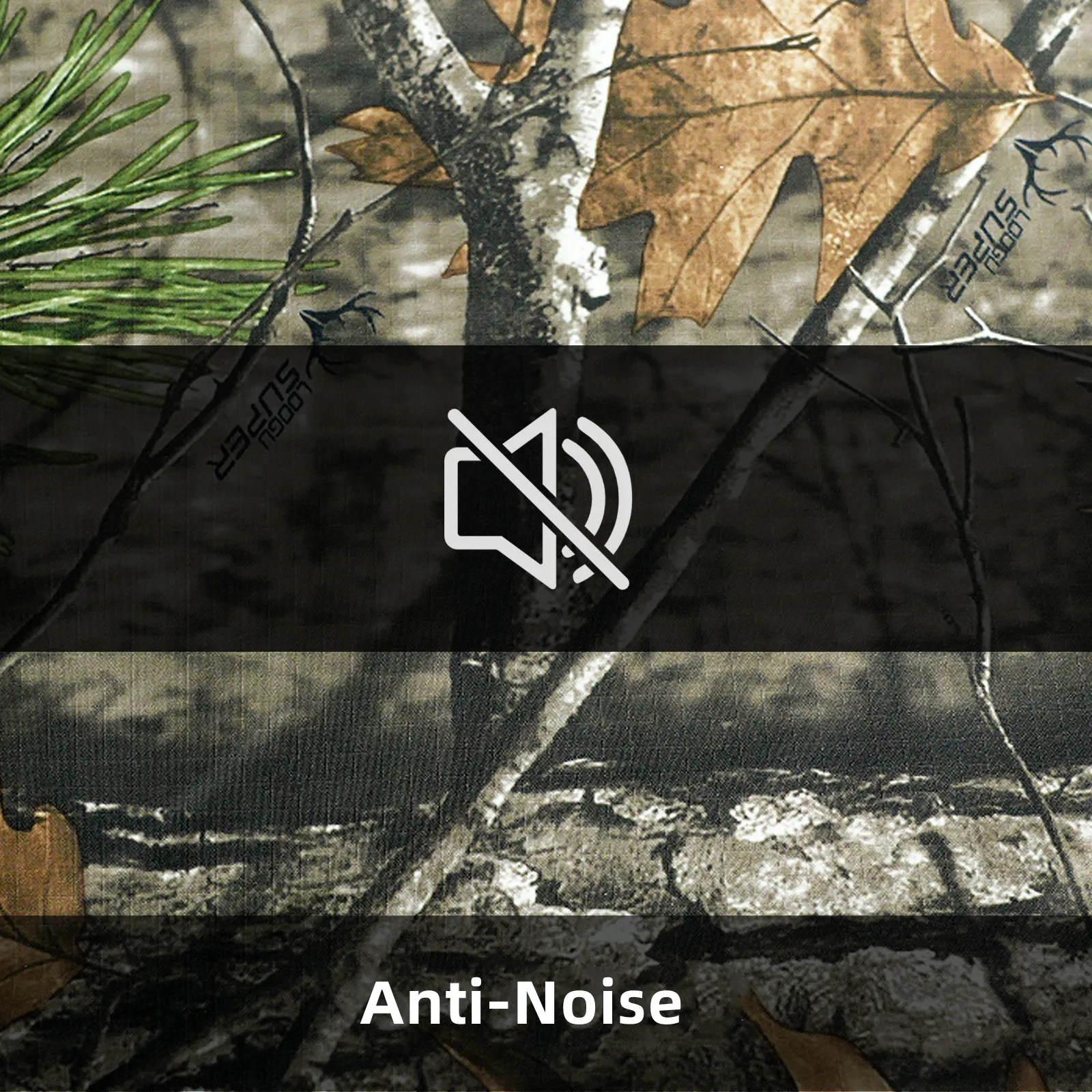 Otoño Invierno a prueba de viento deportes al aire libre senderismo escalada pantalones completos resistentes al desgaste Multi-bolsillos pantalones de caza de camuflaje biónico - imagen 5