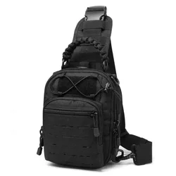 Bolsa táctica bandolera EDC para outdoor: escalada y senderismo