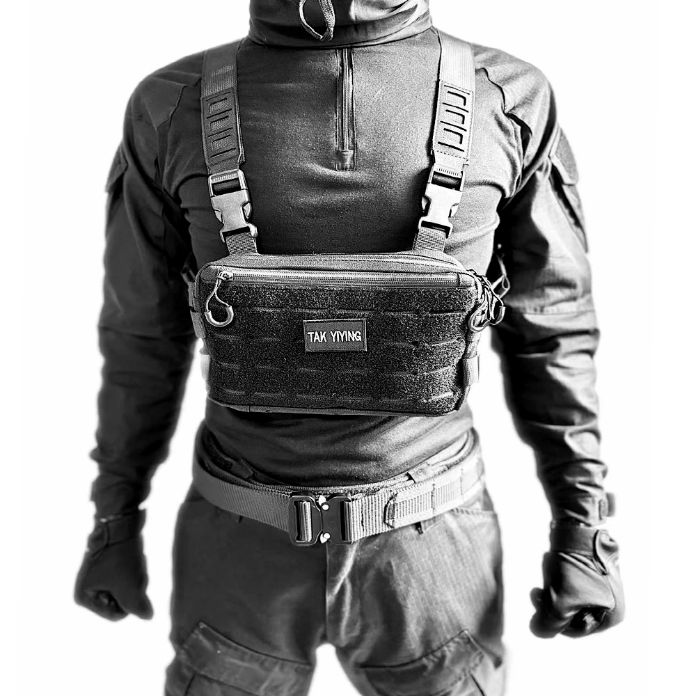 Bolsa de pecho táctica al aire libre, bolsa multifuncional, mochila deportiva para correr, ciclismo, senderismo, Camping, viajes, pesca