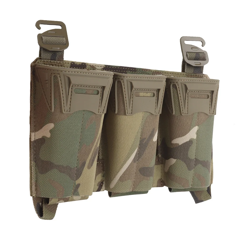 Bolsa portacargadores multicalibre MOLLE para chaleco táctico - imagen 3
