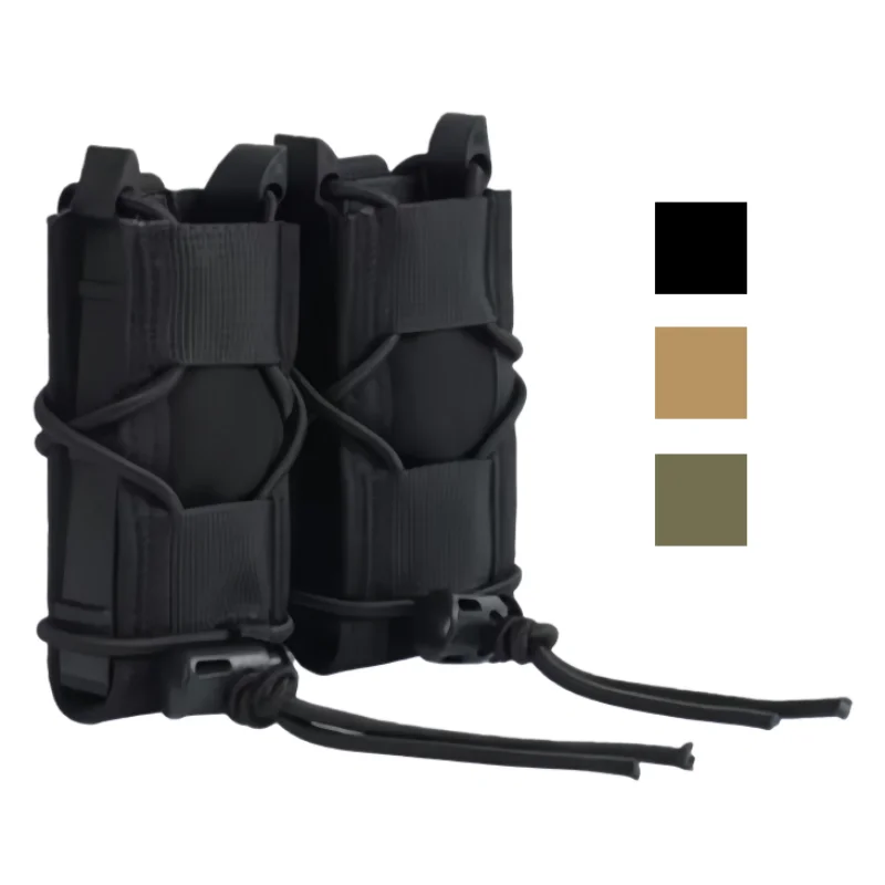 Bolsa doble/triple de acceso rápido para caza |   Bolsa Tiger Mag de 2-3 bolsillos |   Para disparar portarrollos - imagen 2