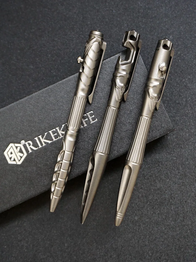 Abrebotellas multiherramienta Edc, palanca de cascabel para ventana exterior, aleación de titanio