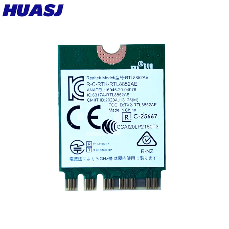 RTL8852AE RTL8852 Wifi 6 2,4G 5G 802.11AC/AX módulo inalámbrico MU-MIMO tarjeta de red Bluetooth 5,2 para Win 10/11 - imagen 5