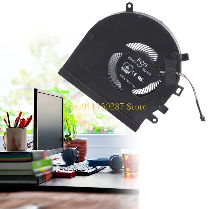 J1HC Ventilador enfriador CPU compatible con diversos modelos DC5V