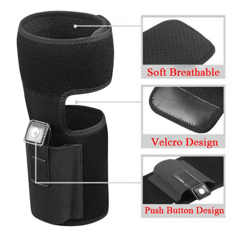 Funda de pistola oculta de tobillo ajustable para caza Glock17 18 19 26 43 - imagen 4