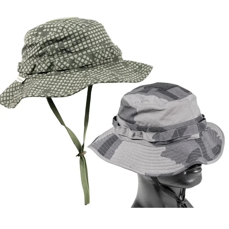 Tactics Benny Sombrero de ala redonda Sombrero de pescador de caza al aire libre Bloque en T/Camuflaje nocturno de arena - imagen 5