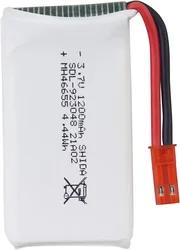 Batería LiPo para dron RC con conector JST y cargador