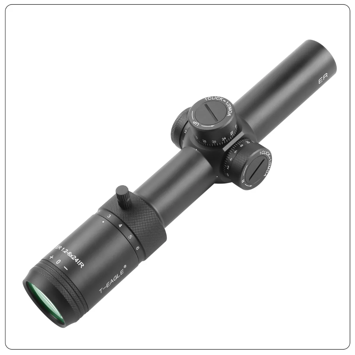 HK 1,2-6x24IR visor táctico corto rojo/verde alta definición - imagen 4