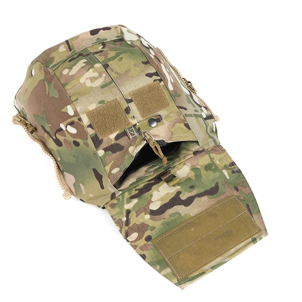 Mochila pequeña multiusos con placa trasera y cremallera 1,0 para JPC AVS SPC - imagen 4