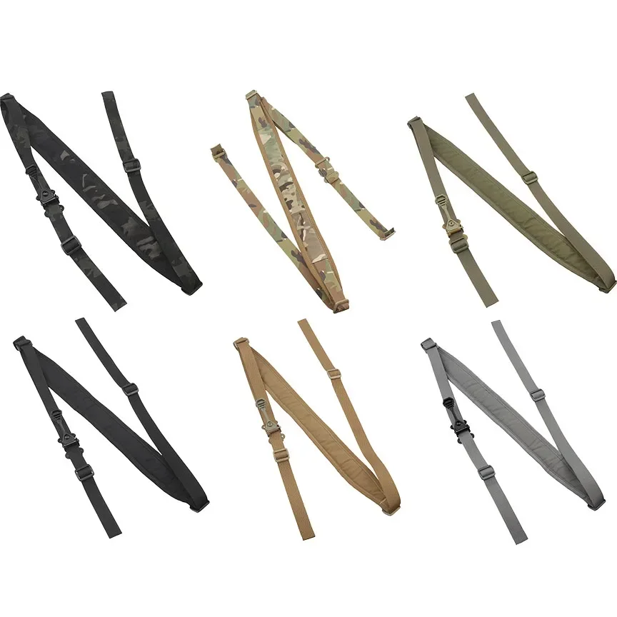 Eslinga táctica de cuerda para caza con correas rápidas de dos puntos