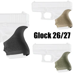 HANDALL Funda de agarre antideslizante para pistola Glock 26/27 táctica