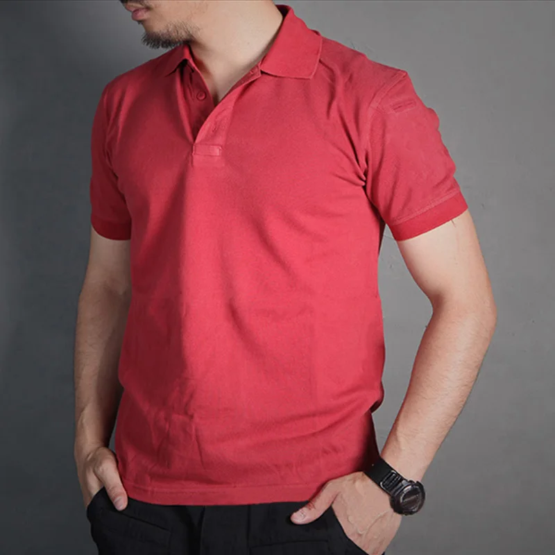 Emersongear Polo táctico informal camisas al aire libre viajero caza deportes senderismo trabajo Camping viaje poliéster rojo EM8577 - imagen 2