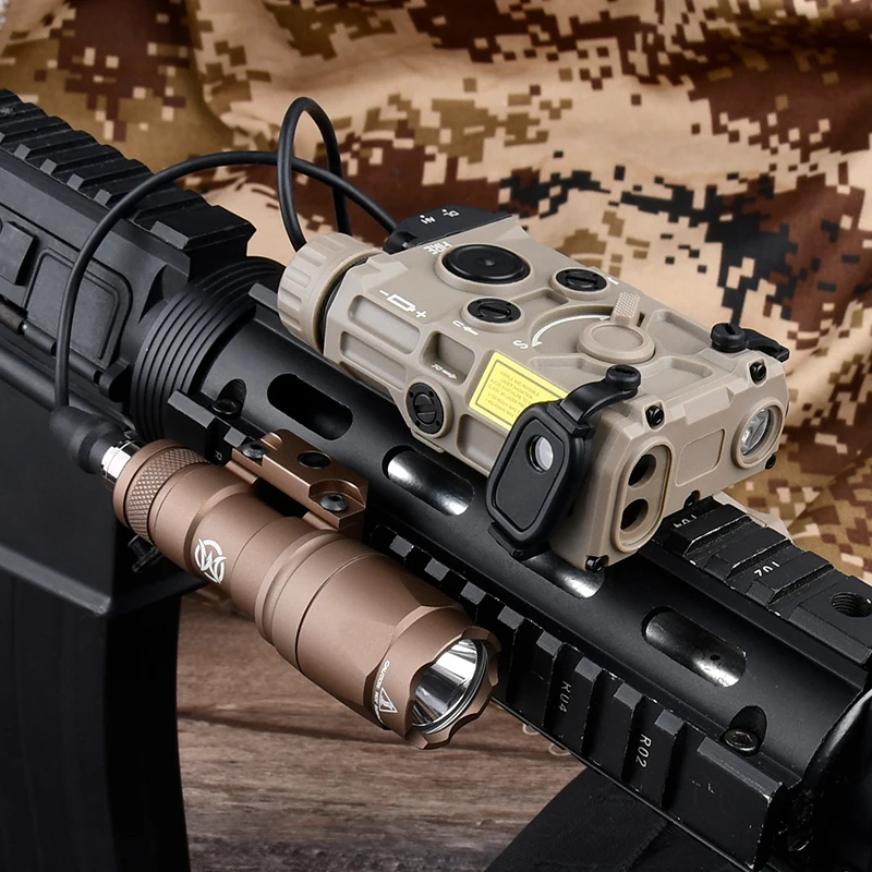 Láser táctico OGL IR, punto rojo, verde y azul, puntería M300 M600, linterna LED de luz blanca para riel de 20MM, accesorios Airsoft para caza - imagen 4