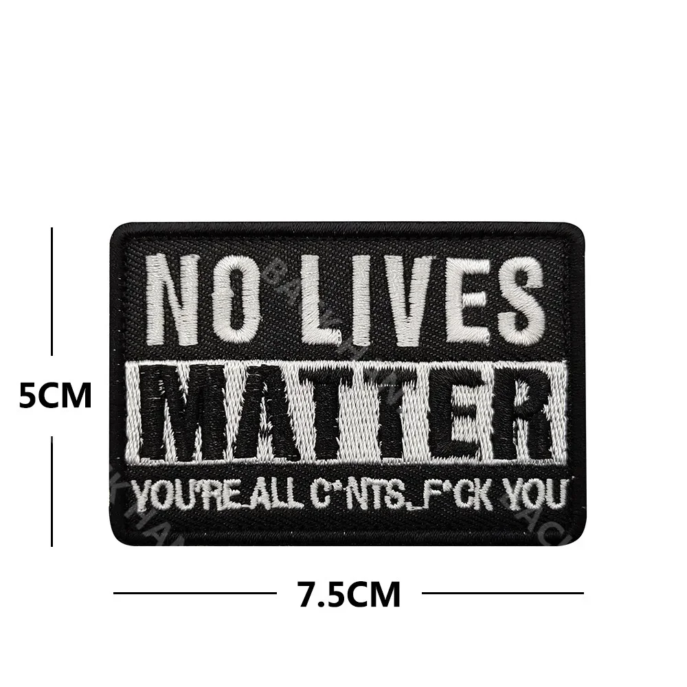 Parches divertidos con frases motivadoras del alfabeto inglés bordado, NO PAIN NO GAIN/ BE YOU, eslogan, palabras, emblema, apliques - imagen 4