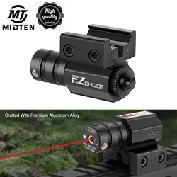 MidTen Mira láser red dot Picatinny ajustable para rifle y pistola