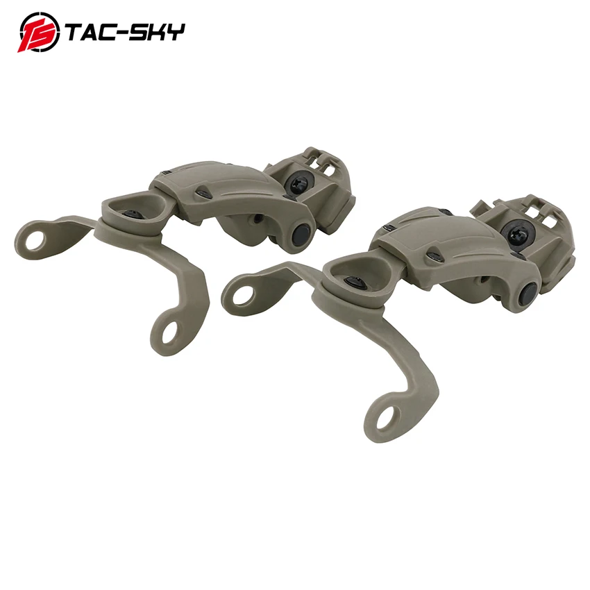 Adaptador de riel de montaje para casco ARC, adaptador para auriculares de tiro electrónicos amplificados con sonido deportivo Howard Leight Impact - imagen 4