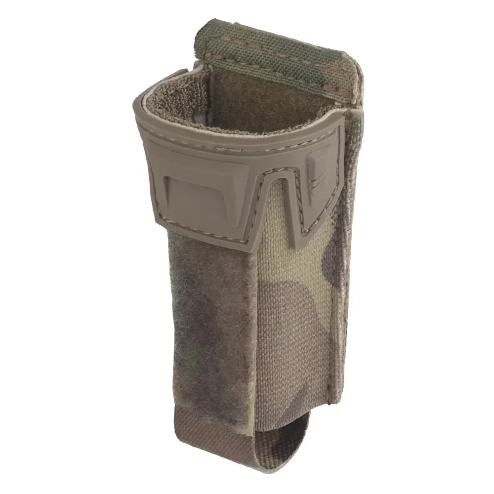 Bolsa mag individual tipo K de 9MM, bolsa para revista de pistola de caza con placa de cubierta protectora, cinturones tácticos MOLLE de liberación rápida, equipo - imagen 3