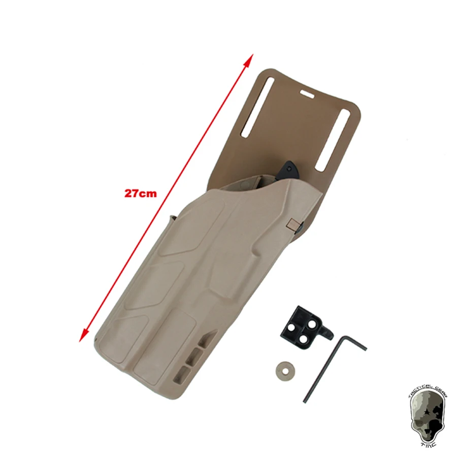 TMC-funda táctica para pistola, accesorio para ocultar, montaje QL, para G17/19 w/SF X300 X300U TLR1, 378 - imagen 4