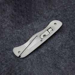 Parche de escamas de mango de cuchillo hecho de fibra de carbono/titanio para cuchillos del ejército suizo Victorinox Sentinel de 111MM, pieza de repuesto DIY