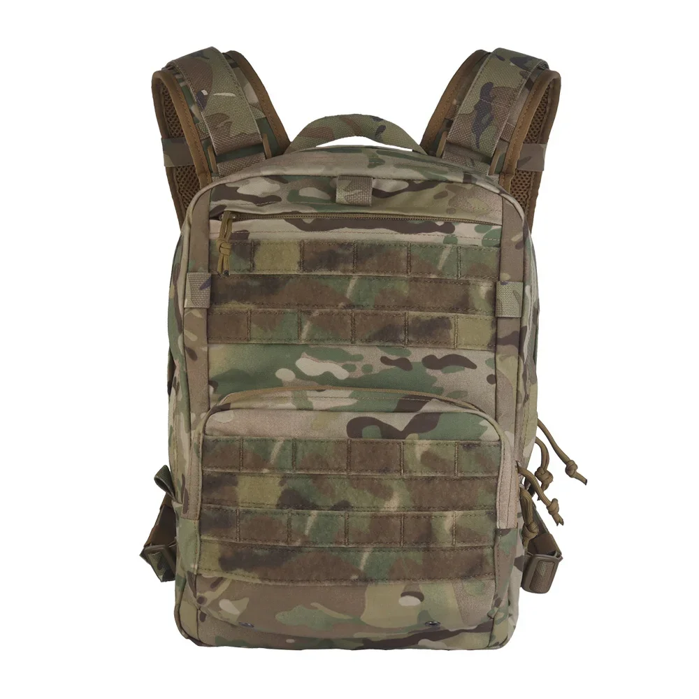 Paneles traseros tácticos, mochila Modular estilo asalto R, juego de paquete con cremallera multifunción para exteriores, chaleco de caza Airsoft, portador de placa - imagen 4
