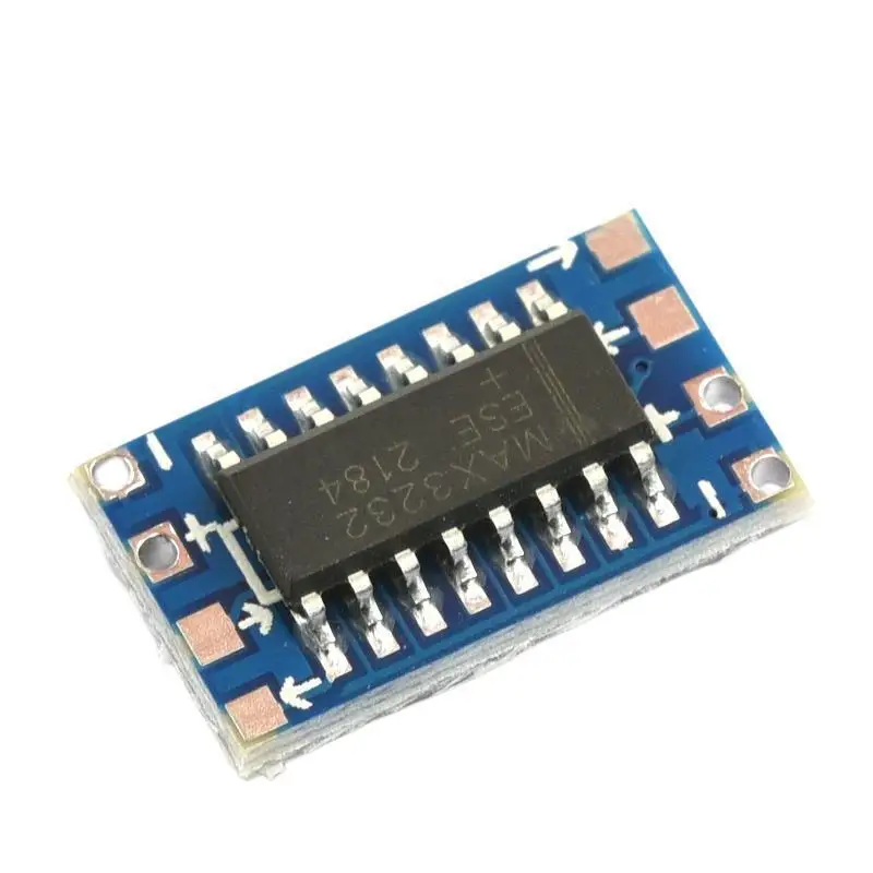 5/10/20/50 Uds Mini RS232 MAX3232 nivel a TTL Placa de nivel convertidor módulo adaptador placa de conversión serie - imagen 4
