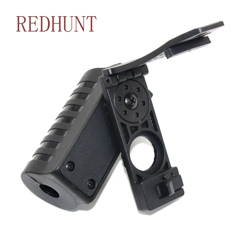 Bolsa táctica para linterna, estuche giratorio de 360 grados, estuche de pulverización de Gas rasgado, Clip de cintura, accesorios de caza, bolsa para revistas - imagen 3