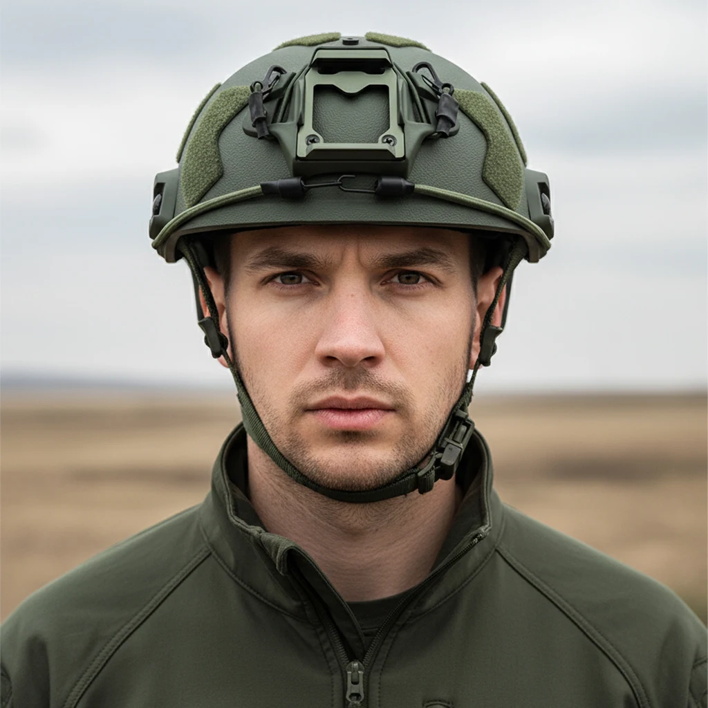 Casco de seguridad de corte alto FAST SF con suspensión Wendy: resistente a impactos para deportes industriales, de ciclismo y al aire libre