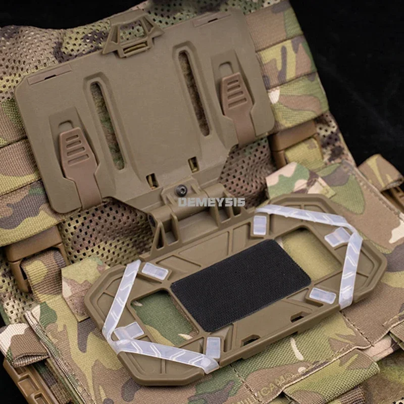 Soporte para teléfono móvil táctico MOLLE tablero de navegación plegable tiro al aire libre caza deportes soporte para teléfono Panel de administrador - imagen 4