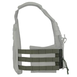 Porta placas táctico MOLLE con hebilla liberación rápida JPC