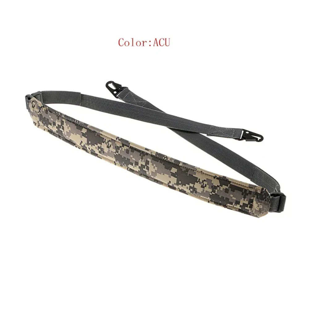 Correa de entrenamiento de separación rápida ajustable de 2 puntos, eslinga táctica para Rifle, correa de hombro multifunción para combate y caza - imagen 2