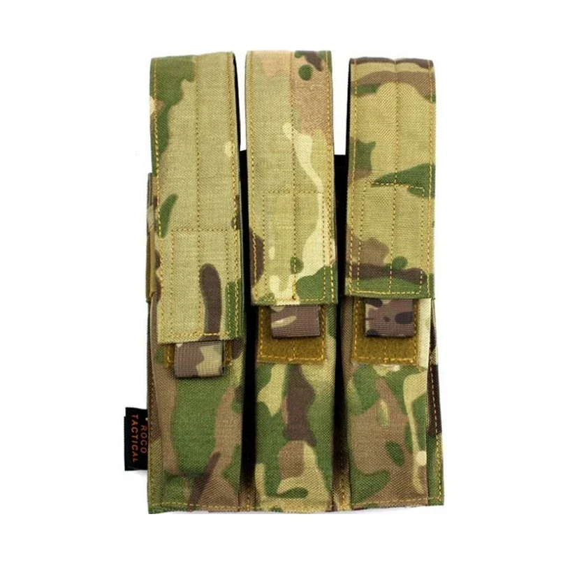 Bolsa triple portacargadores táctica MOLLE para MP5 y subfusiles - imagen 5